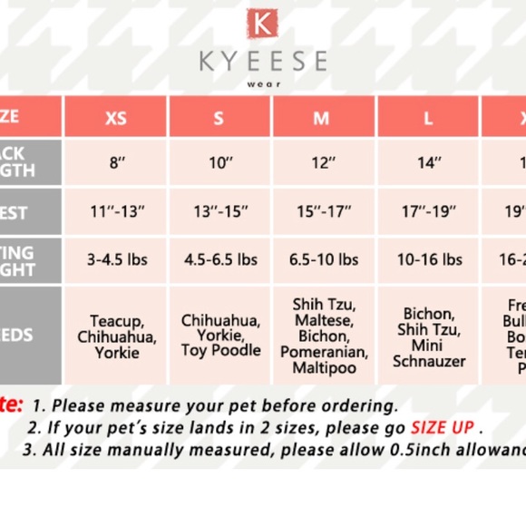 XL Dog knitted dress with bow Purple Top Yellow Plaid bottom - Picture 5 of 6